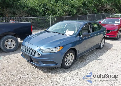2018 Ford Fusion S из США, поврежденный, VIN 3FA6P0G71JR257913